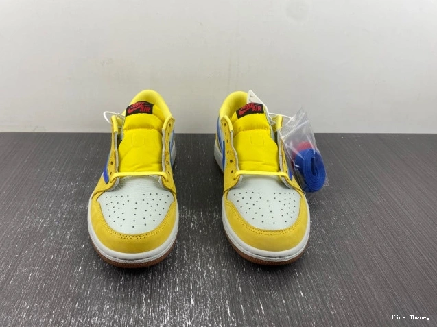 Kicked Out Shoe Store Canary Air Scott DZ4137-700 x OG Jordan Travis 1 Low 0821